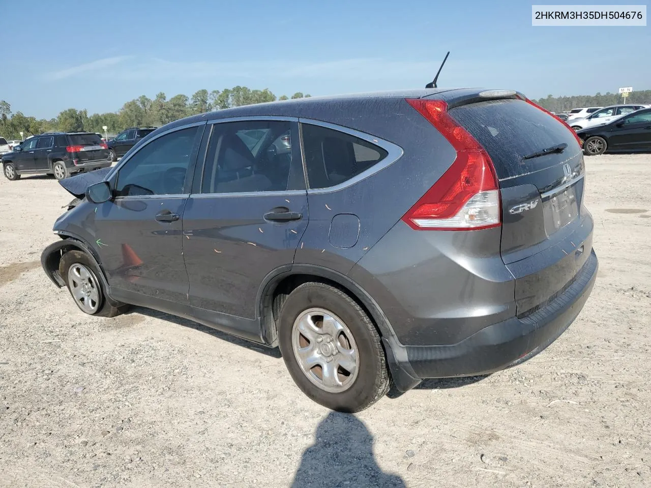 2013 Honda Cr-V Lx VIN: 2HKRM3H35DH504676 Lot: 80333564