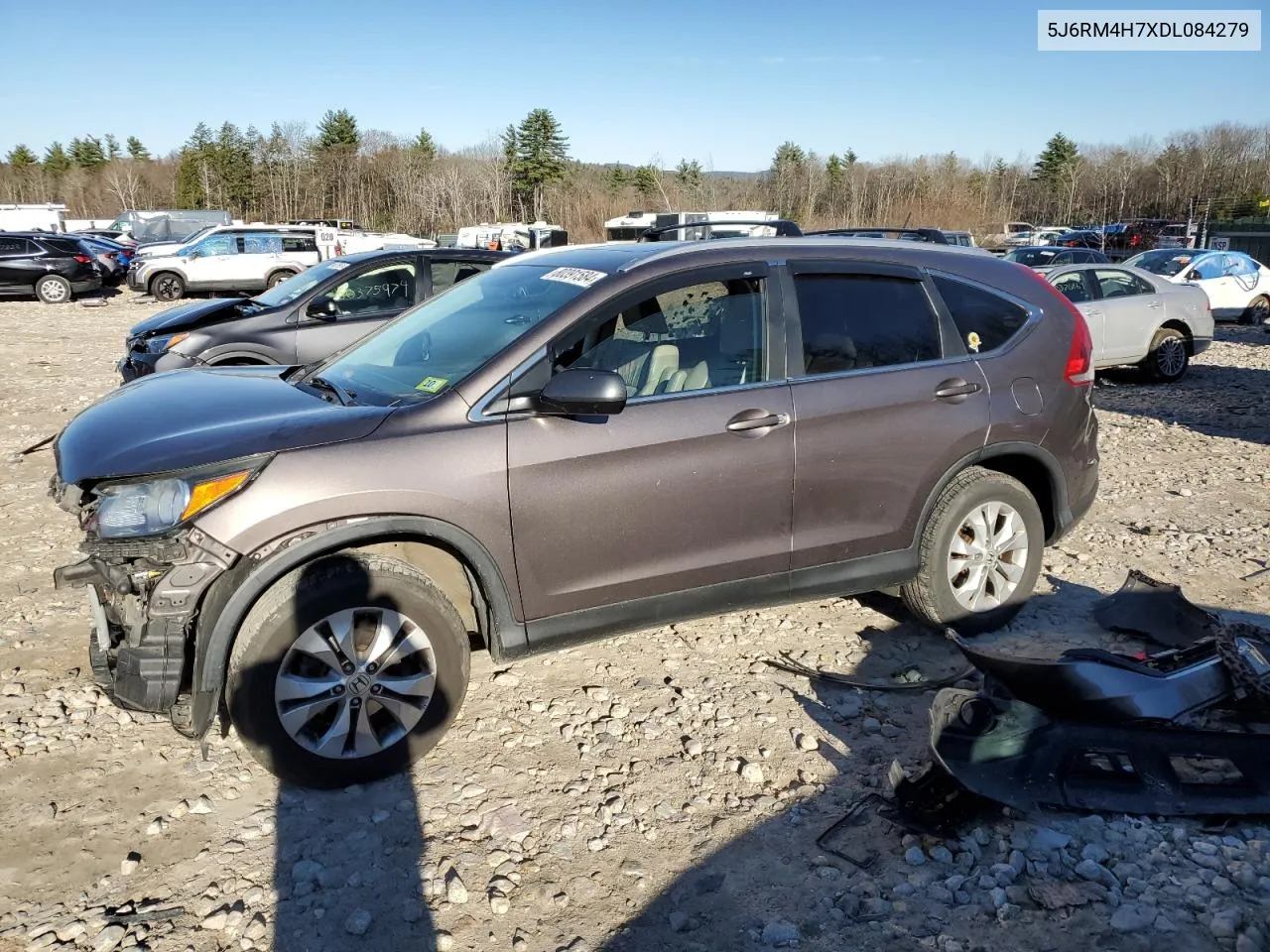 2013 Honda Cr-V Exl VIN: 5J6RM4H7XDL084279 Lot: 80391584