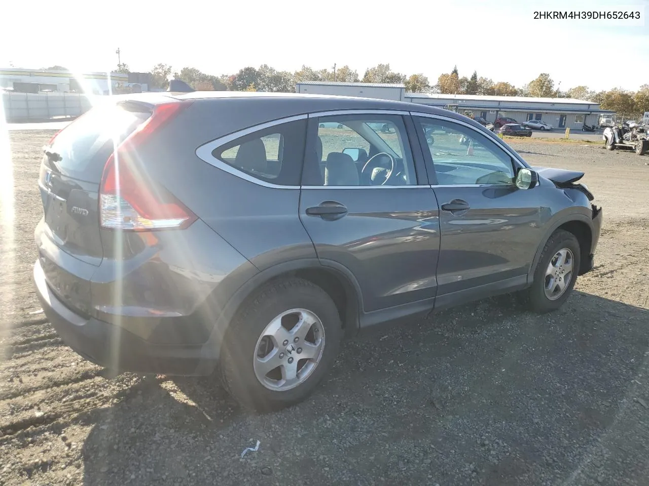 2013 Honda Cr-V Lx VIN: 2HKRM4H39DH652643 Lot: 80489434