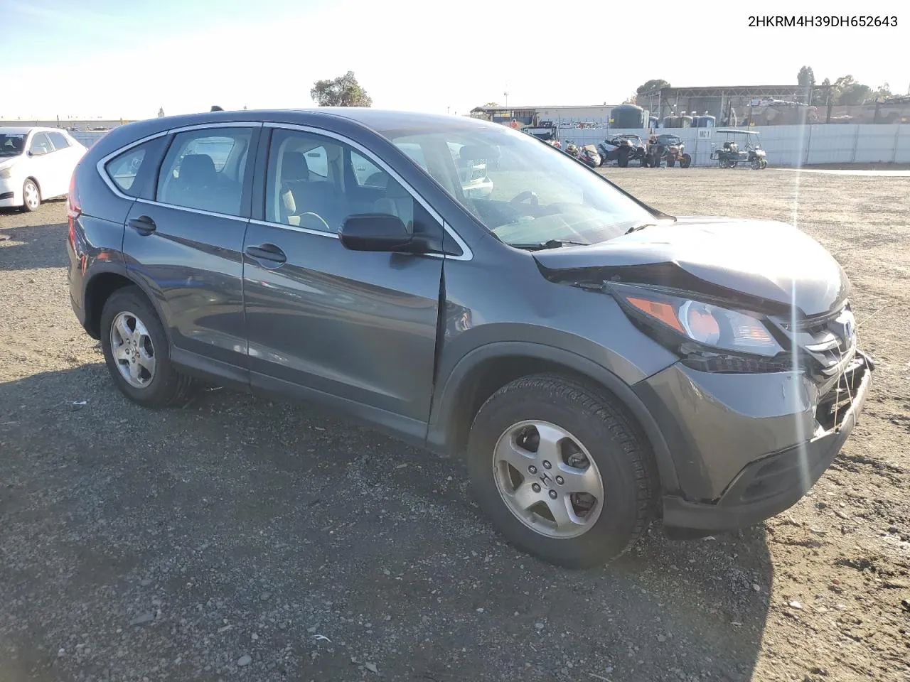 2013 Honda Cr-V Lx VIN: 2HKRM4H39DH652643 Lot: 80489434