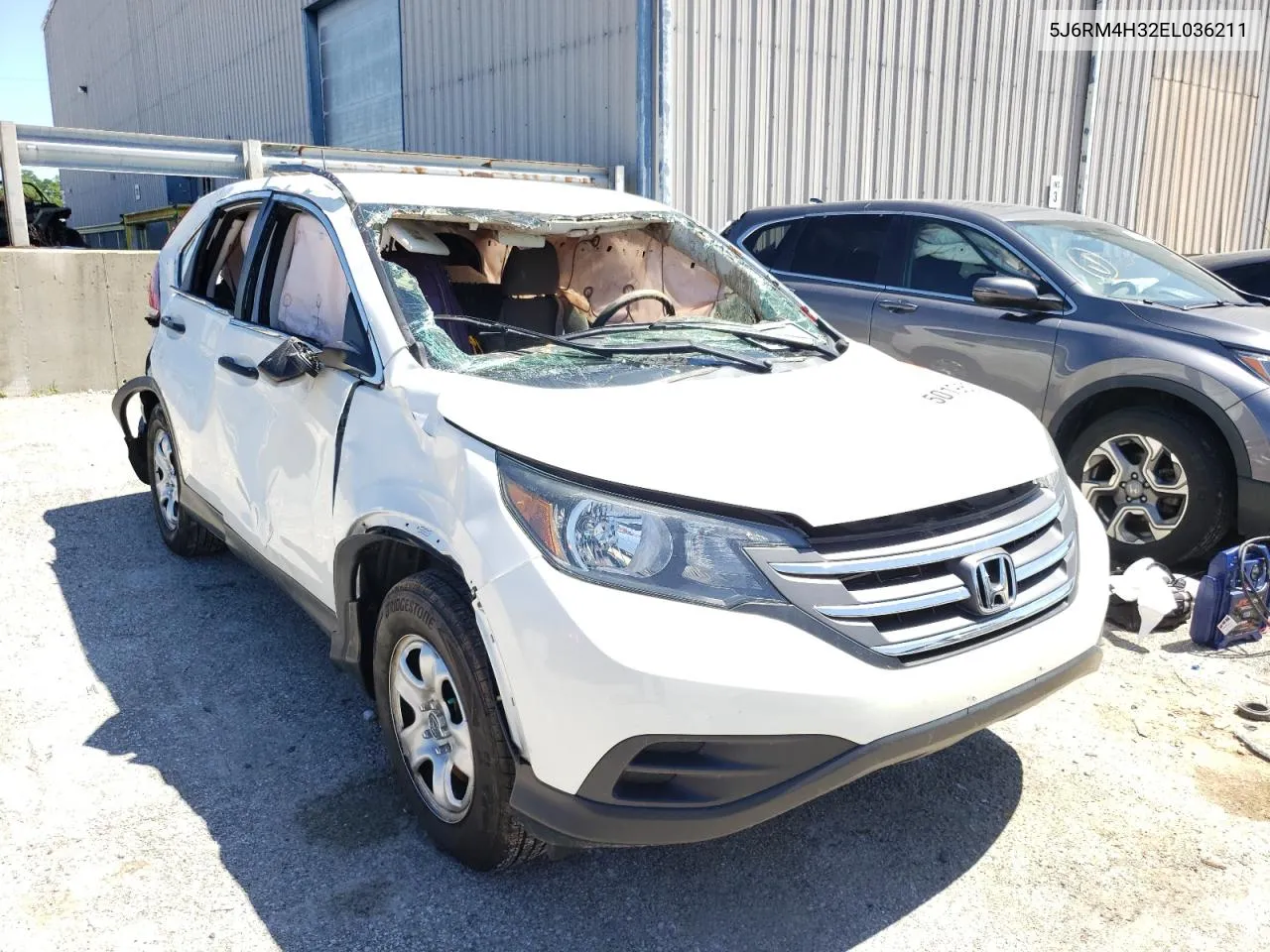 2014 Honda Cr-V Lx VIN: 5J6RM4H32EL036211 Lot: 50198002