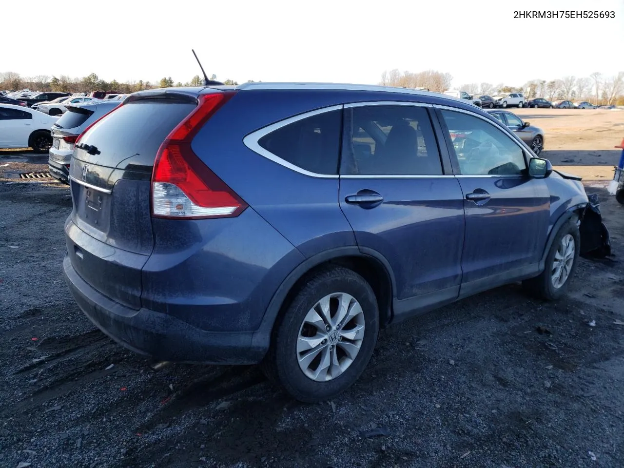 2014 Honda Cr-V Exl VIN: 2HKRM3H75EH525693 Lot: 51440344