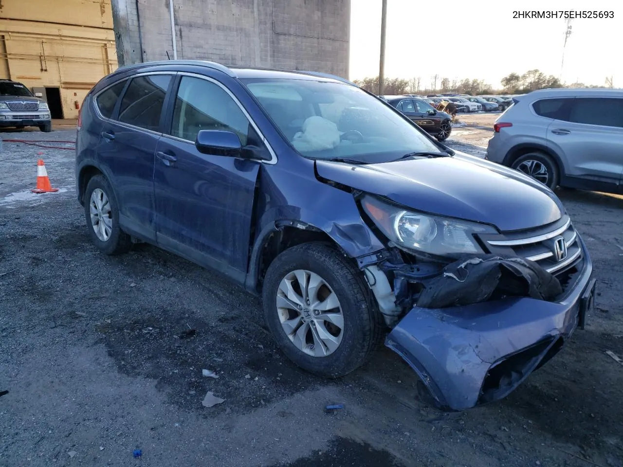 2HKRM3H75EH525693 2014 Honda Cr-V Exl