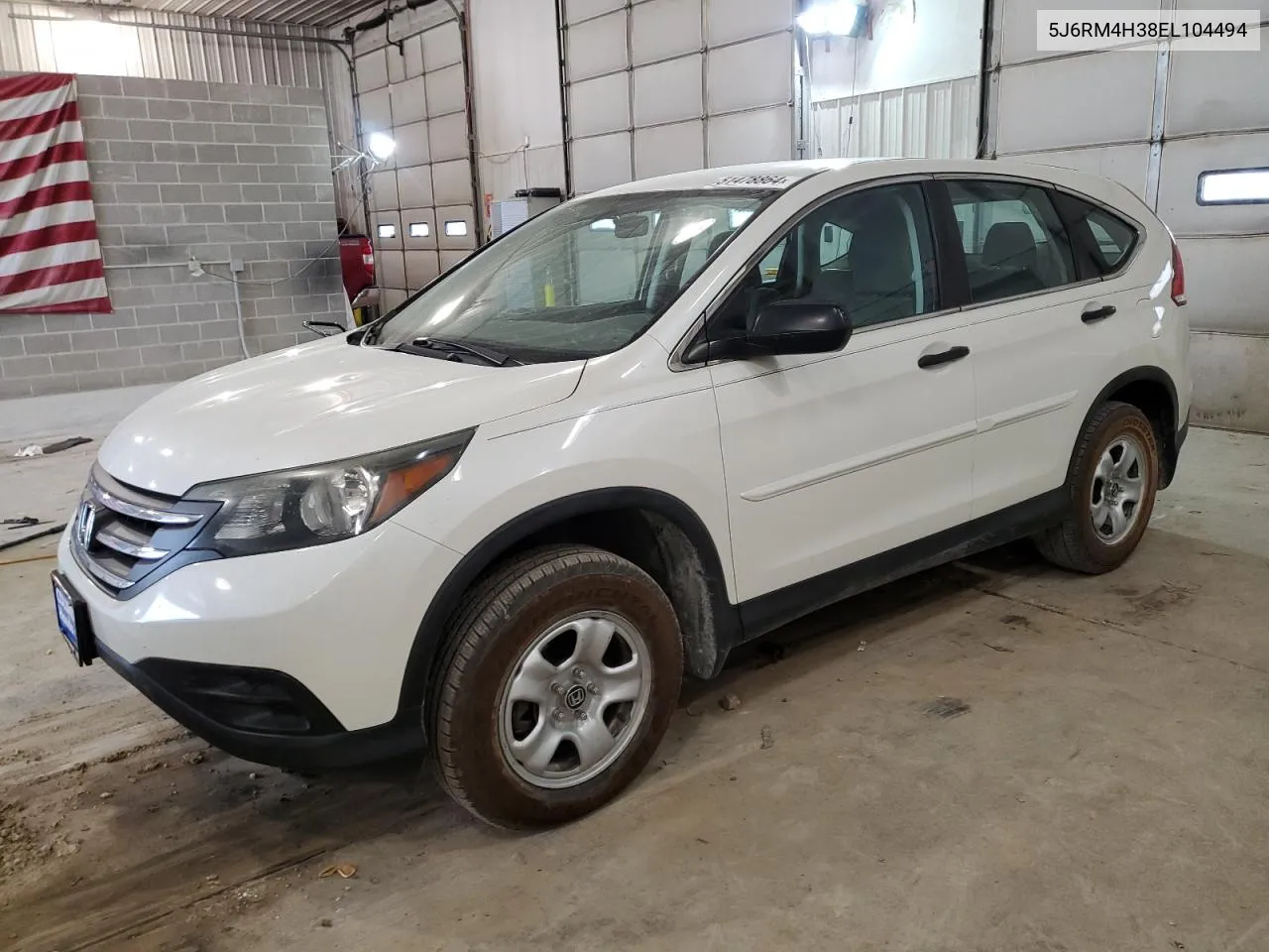 5J6RM4H38EL104494 2014 Honda Cr-V Lx