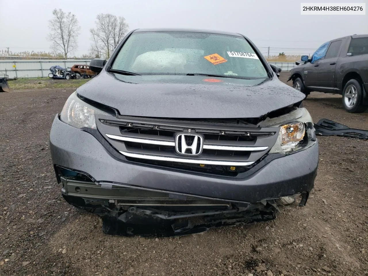 2HKRM4H38EH604276 2014 Honda Cr-V Lx