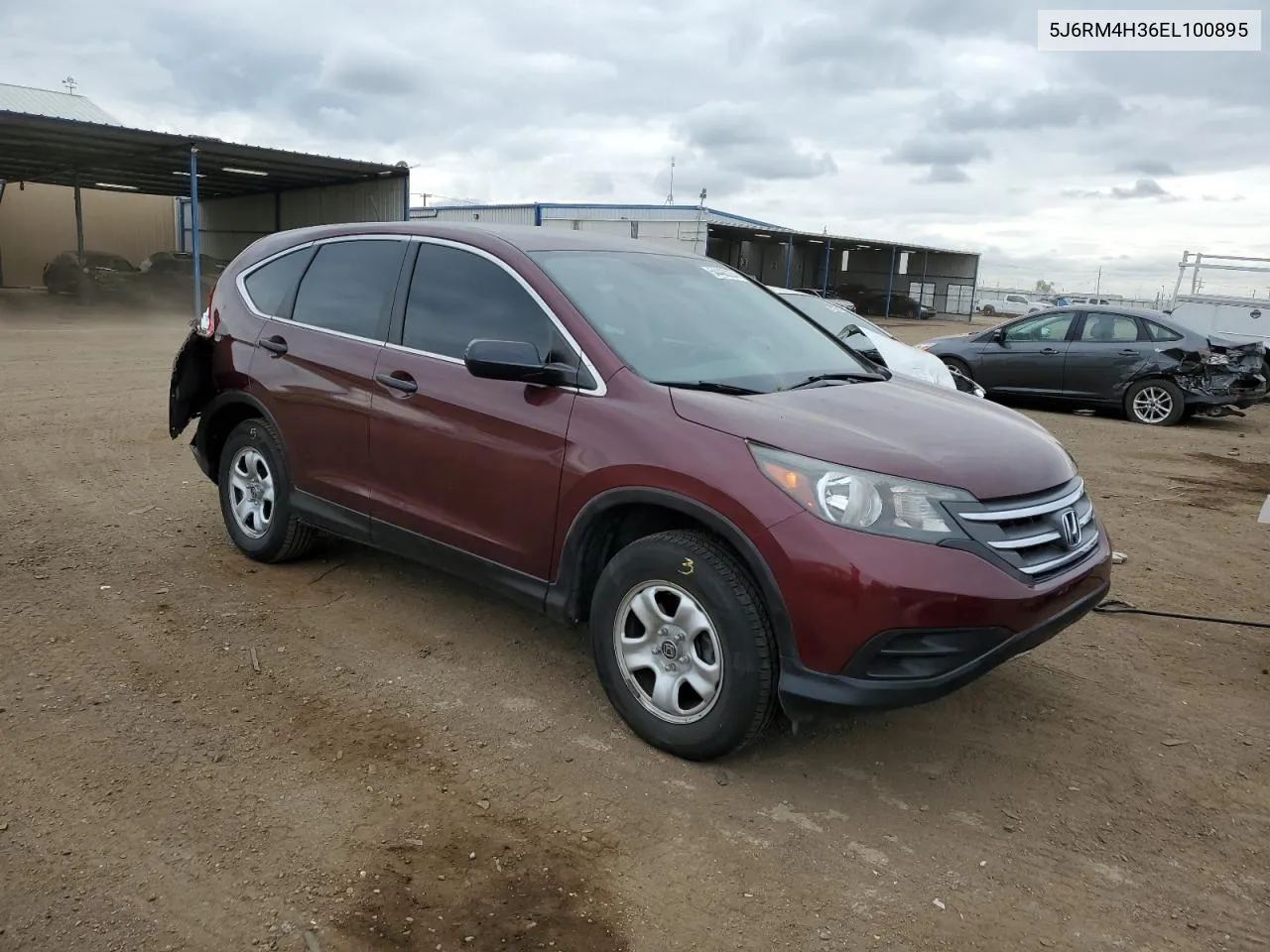 2014 Honda Cr-V Lx VIN: 5J6RM4H36EL100895 Lot: 54466234