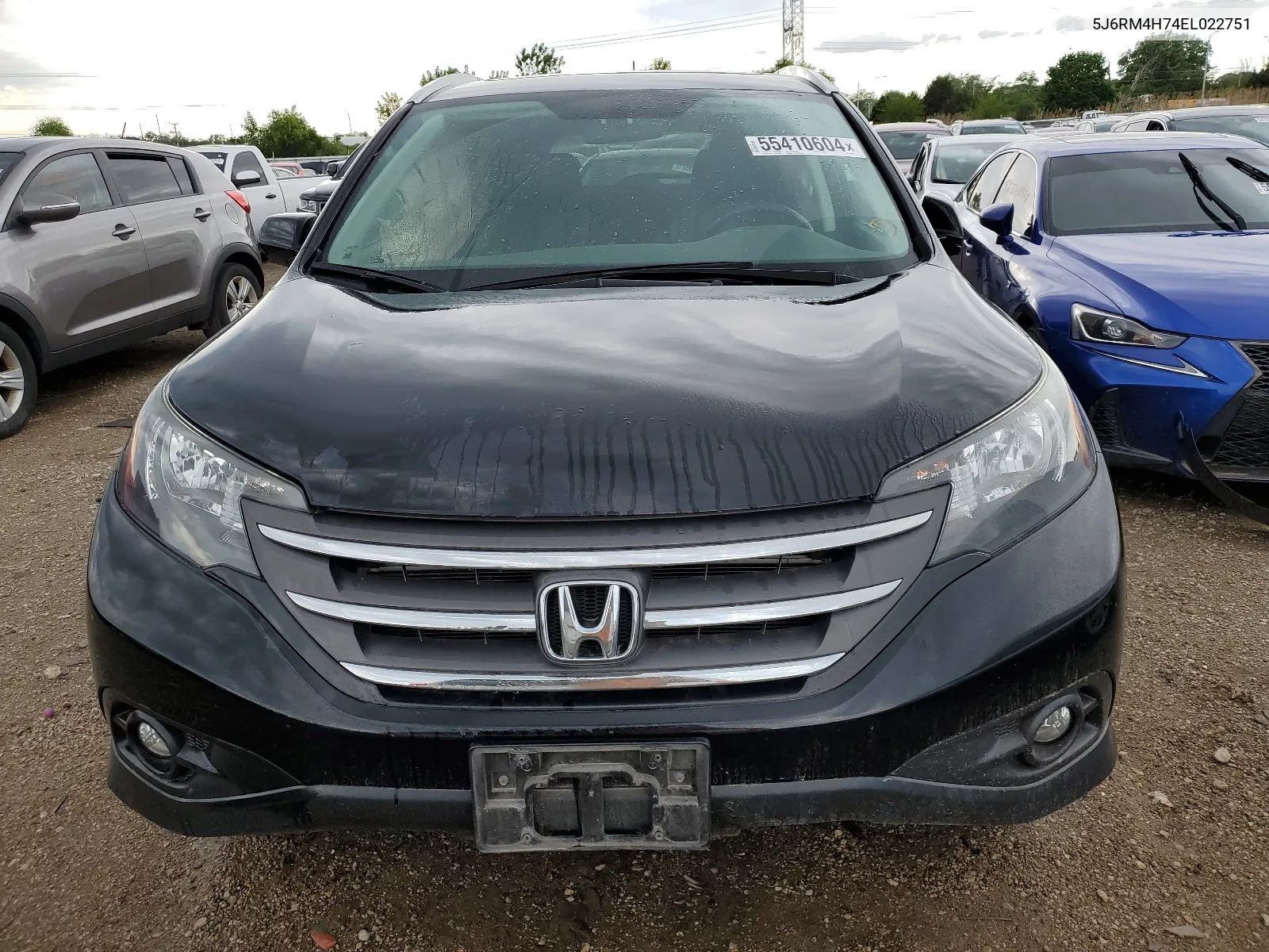 5J6RM4H74EL022751 2014 Honda Cr-V Exl