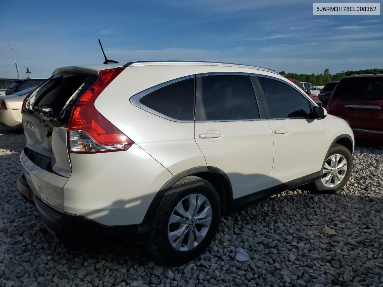 2014 Honda Cr-V Exl VIN: 5J6RM3H78EL008362 Lot: 56267994