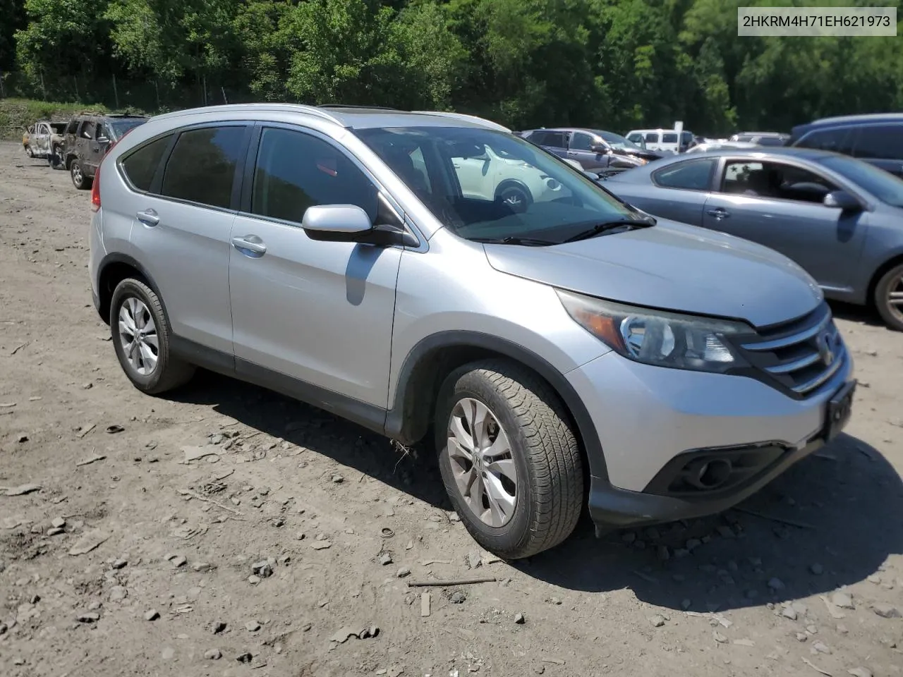 2HKRM4H71EH621973 2014 Honda Cr-V Exl