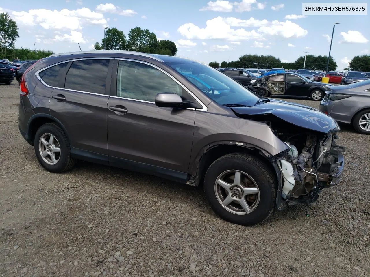 2014 Honda Cr-V Exl VIN: 2HKRM4H73EH676375 Lot: 58000754