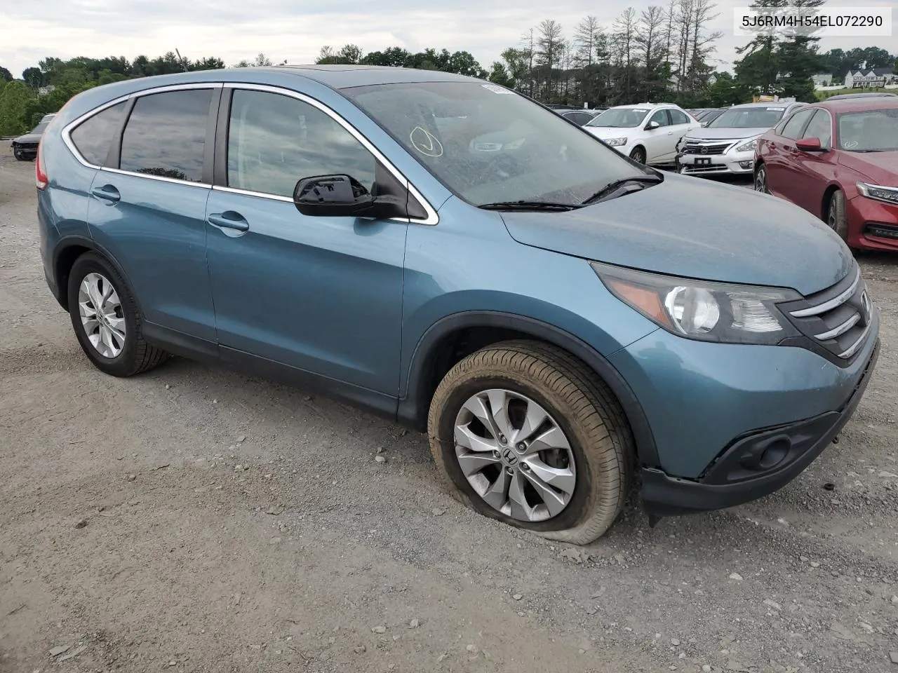 2014 Honda Cr-V Ex VIN: 5J6RM4H54EL072290 Lot: 58849094