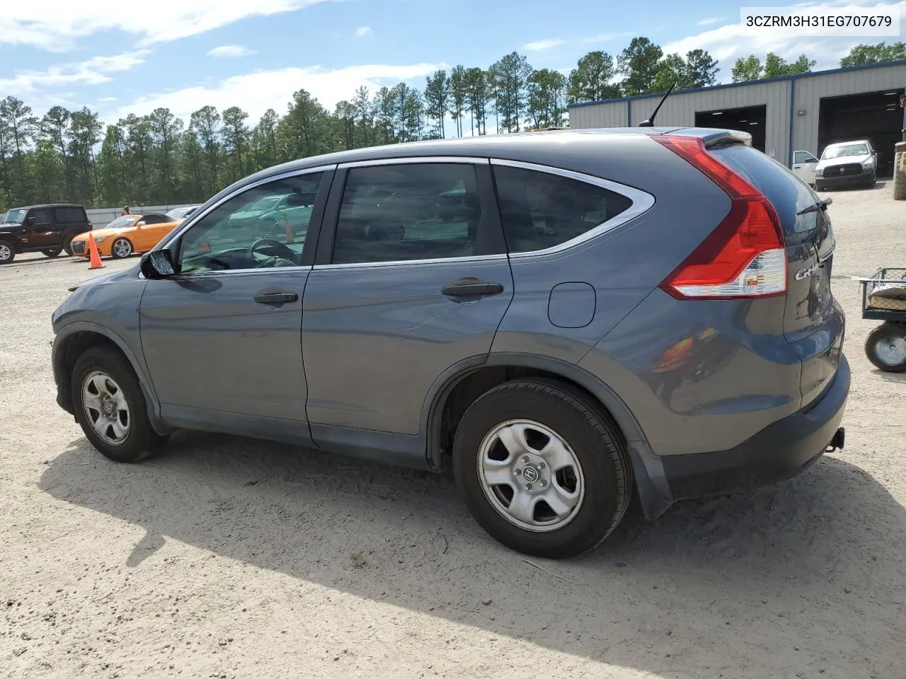 2014 Honda Cr-V Lx VIN: 3CZRM3H31EG707679 Lot: 58883304