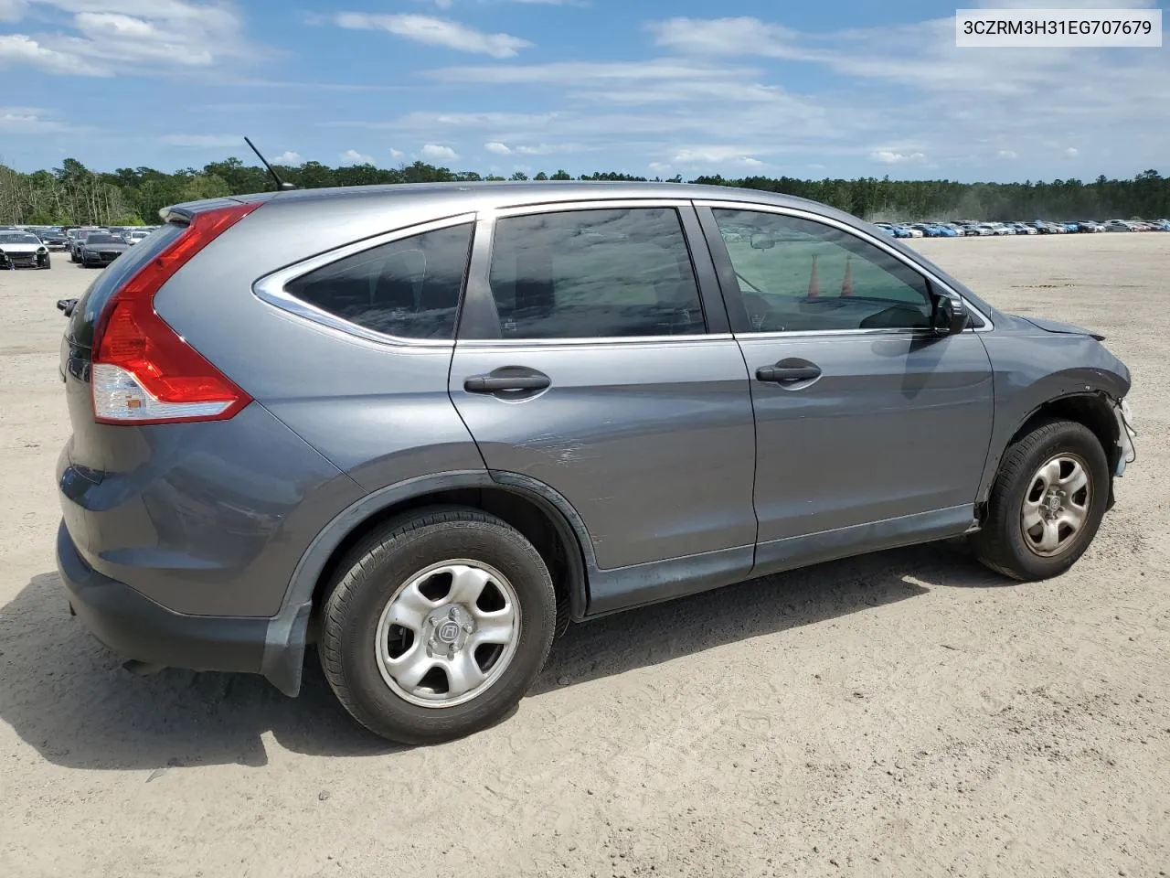 2014 Honda Cr-V Lx VIN: 3CZRM3H31EG707679 Lot: 58883304