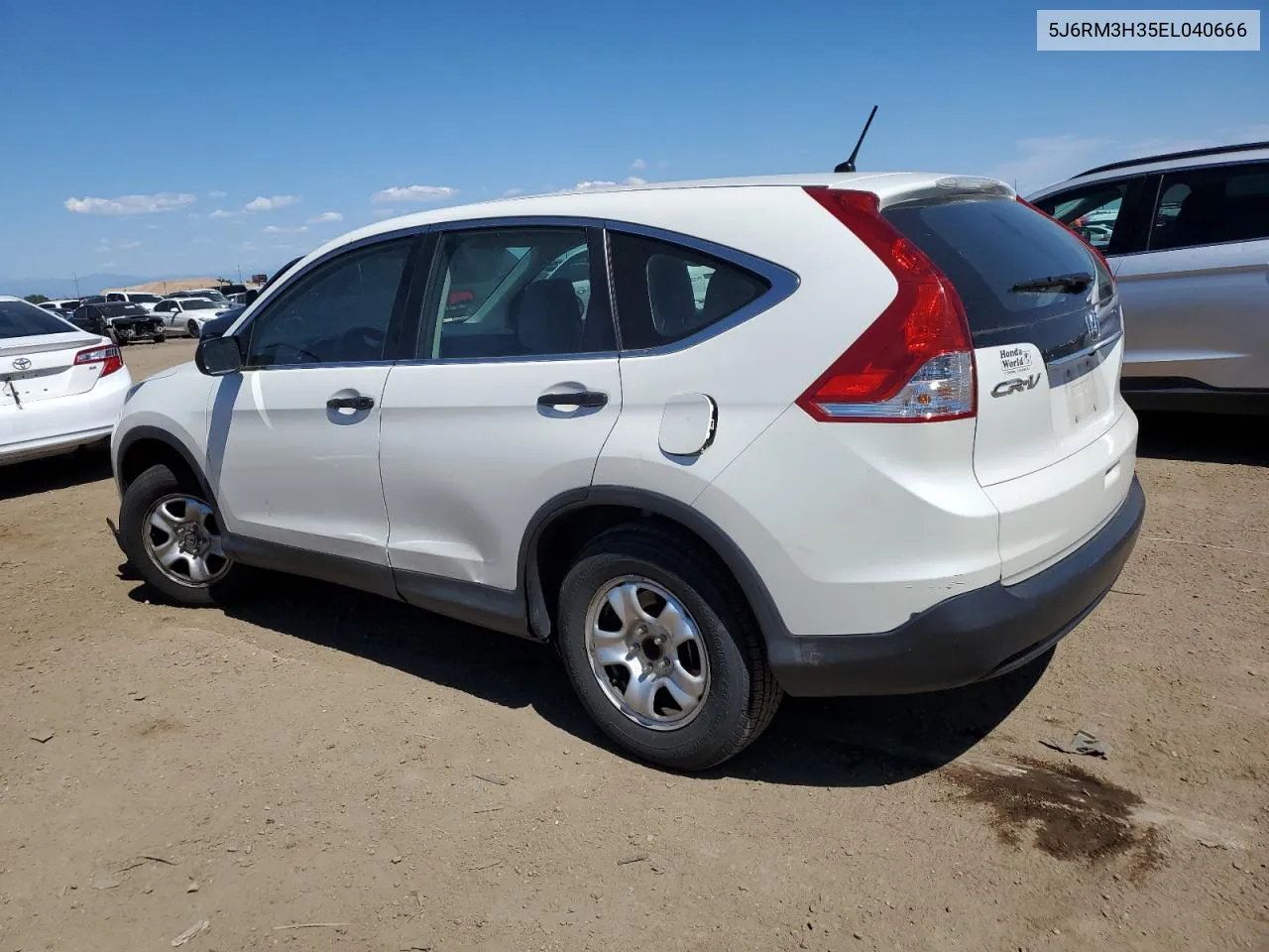 5J6RM3H35EL040666 2014 Honda Cr-V Lx