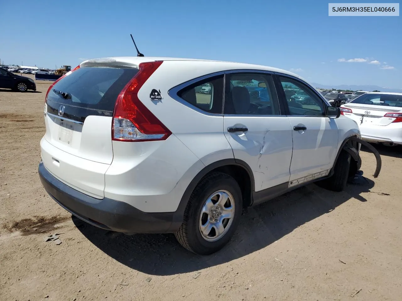 5J6RM3H35EL040666 2014 Honda Cr-V Lx