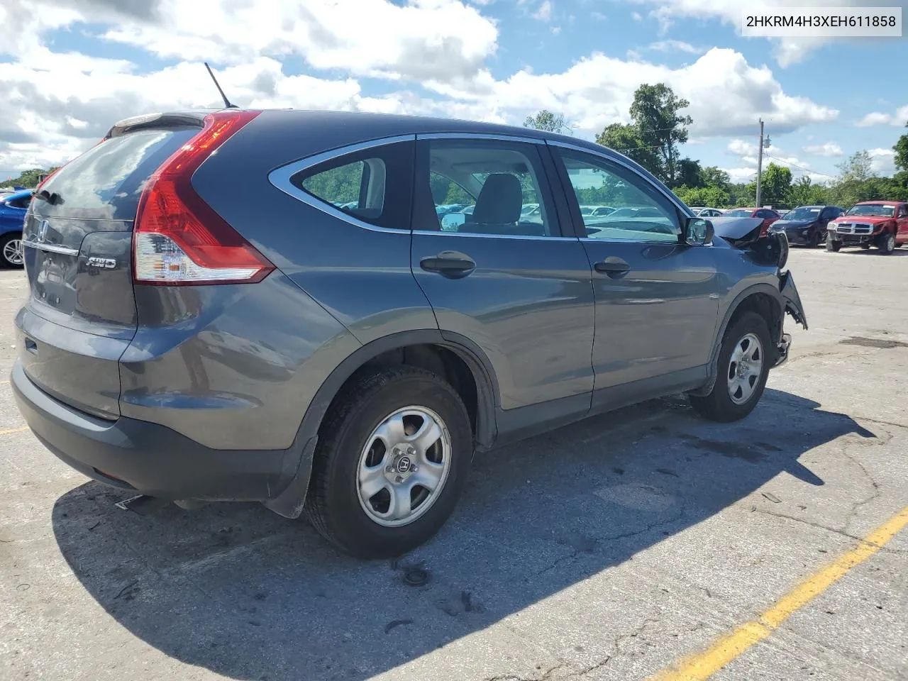 2014 Honda Cr-V Lx VIN: 2HKRM4H3XEH611858 Lot: 60915224