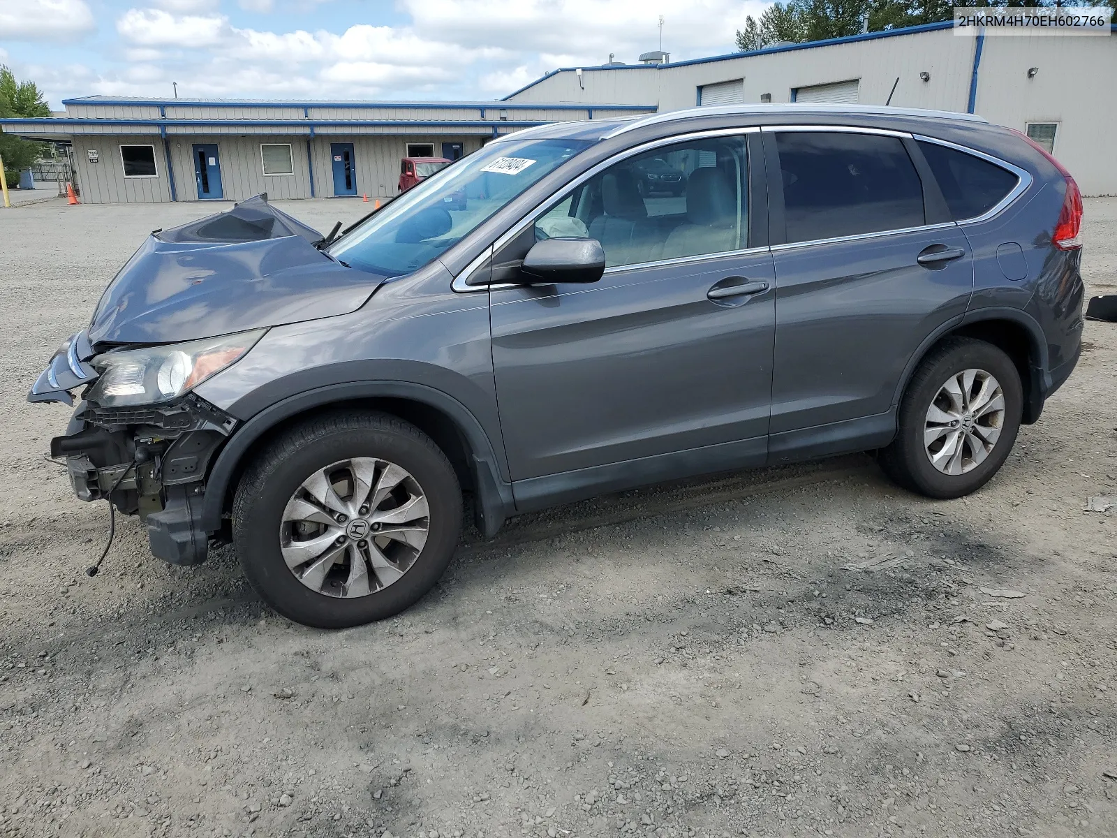 2014 Honda Cr-V Exl VIN: 2HKRM4H70EH602766 Lot: 61128404