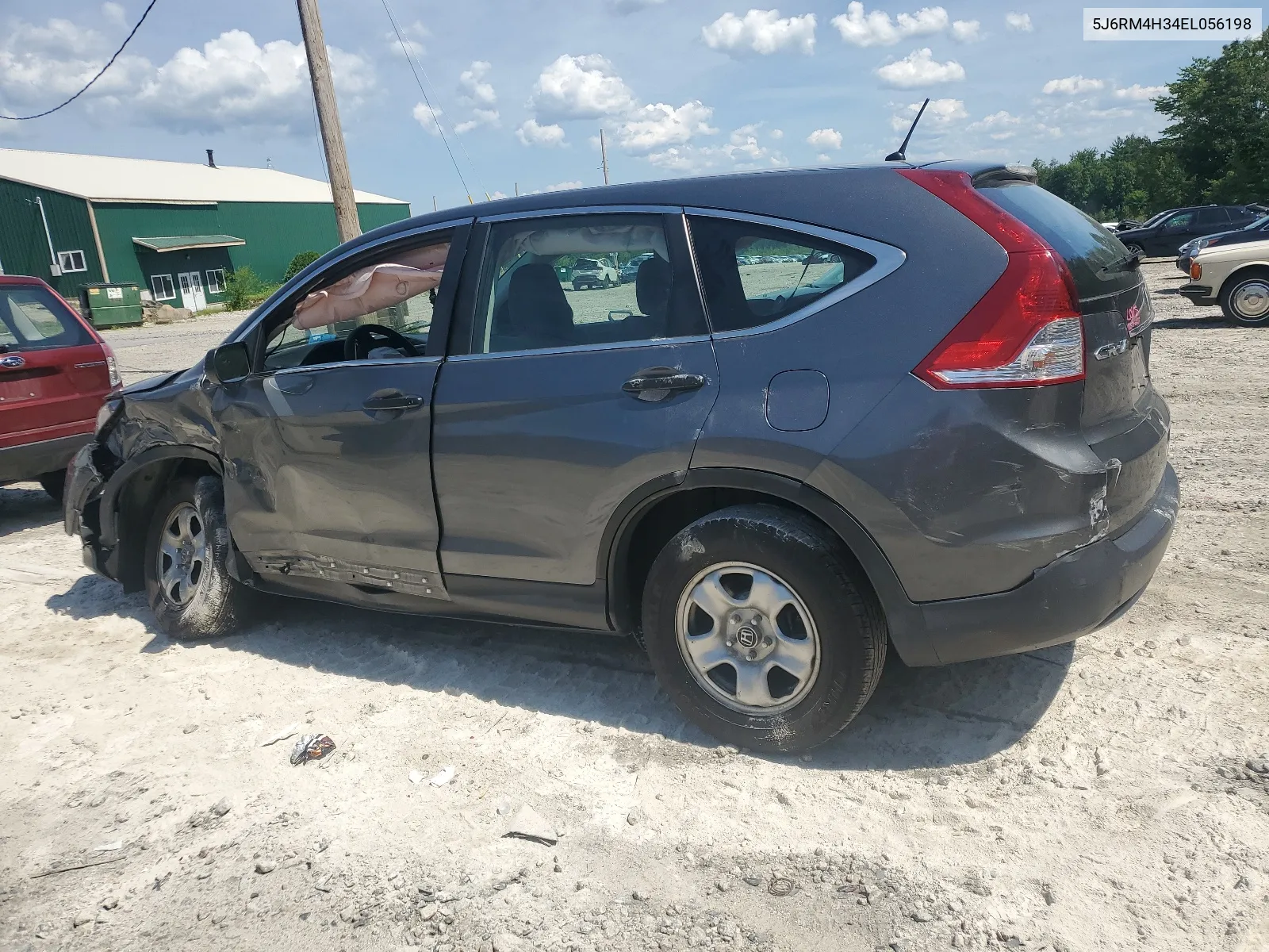 2014 Honda Cr-V Lx VIN: 5J6RM4H34EL056198 Lot: 61508504