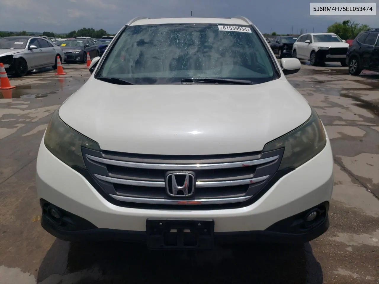 2014 Honda Cr-V Exl VIN: 5J6RM4H75EL053474 Lot: 61539934