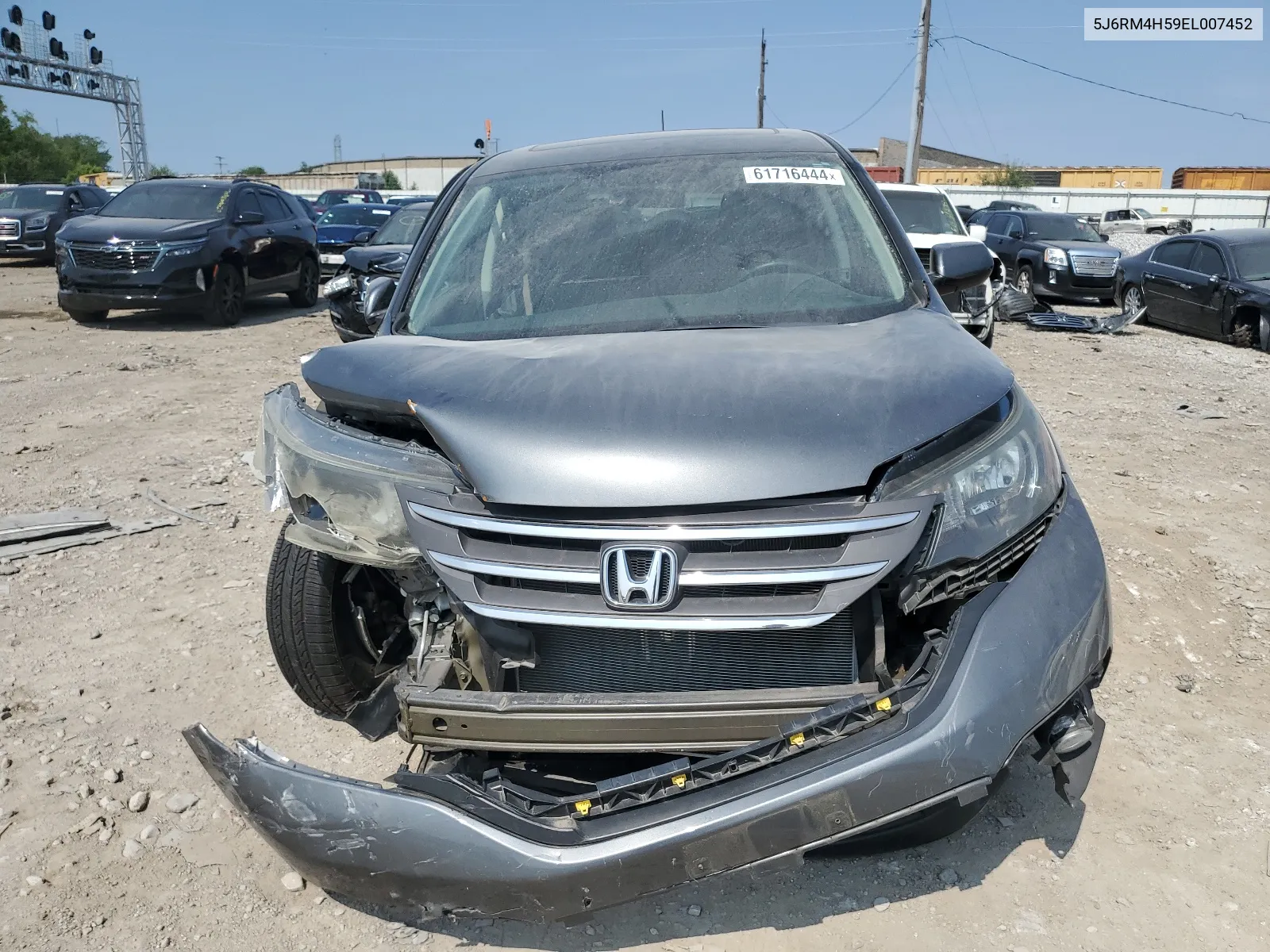 5J6RM4H59EL007452 2014 Honda Cr-V Ex