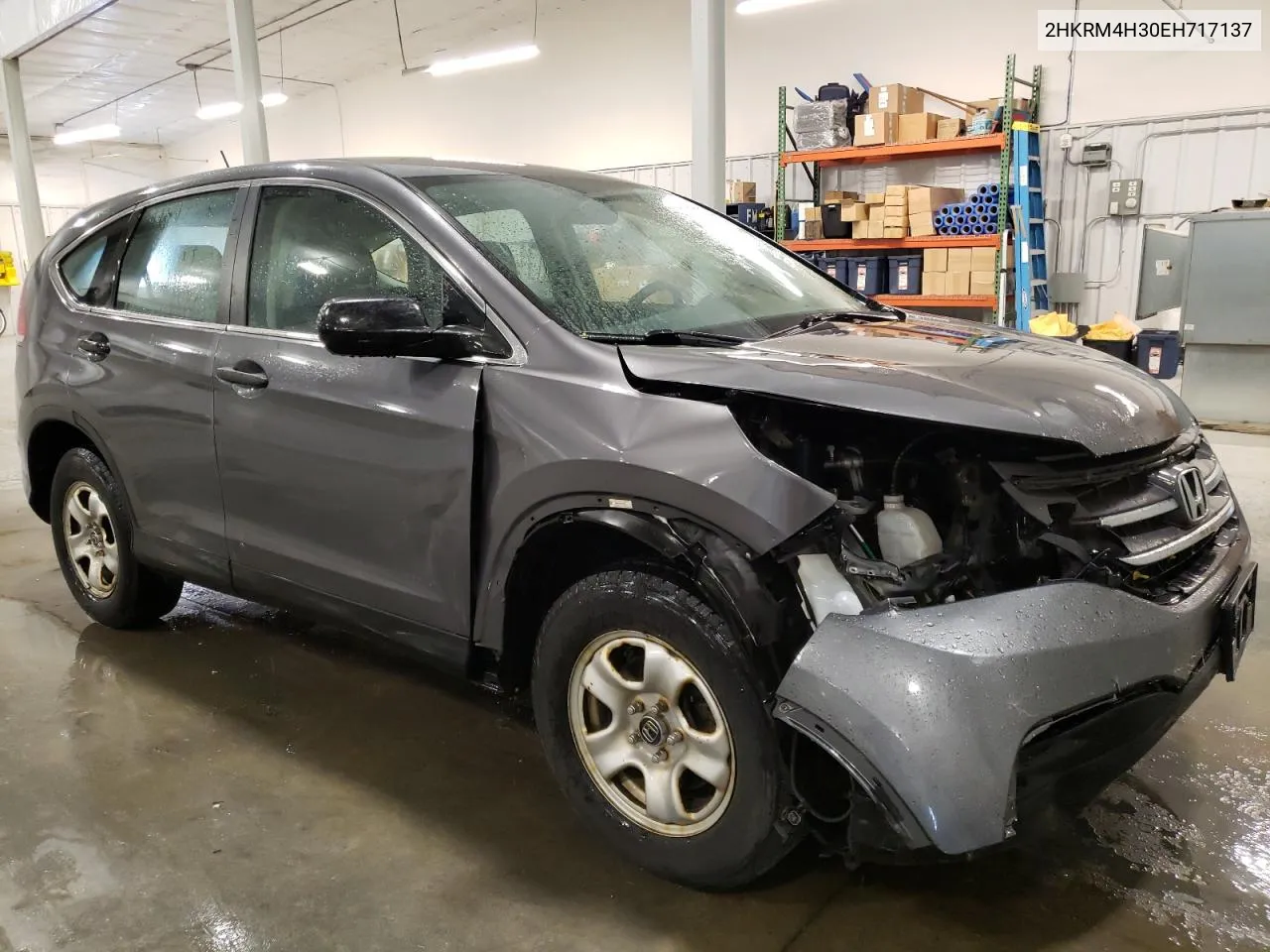 2HKRM4H30EH717137 2014 Honda Cr-V Lx