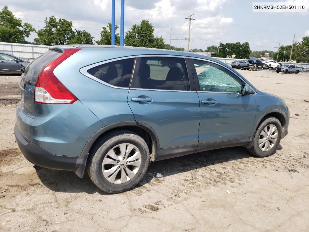 2014 Honda Cr-V Ex VIN: 2HKRM3H52EH501110 Lot: 62711624