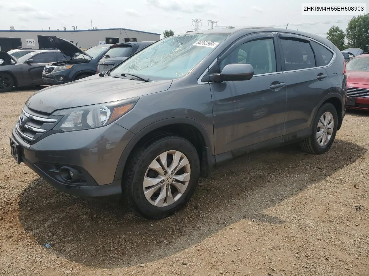 2HKRM4H55EH608903 2014 Honda Cr-V Ex