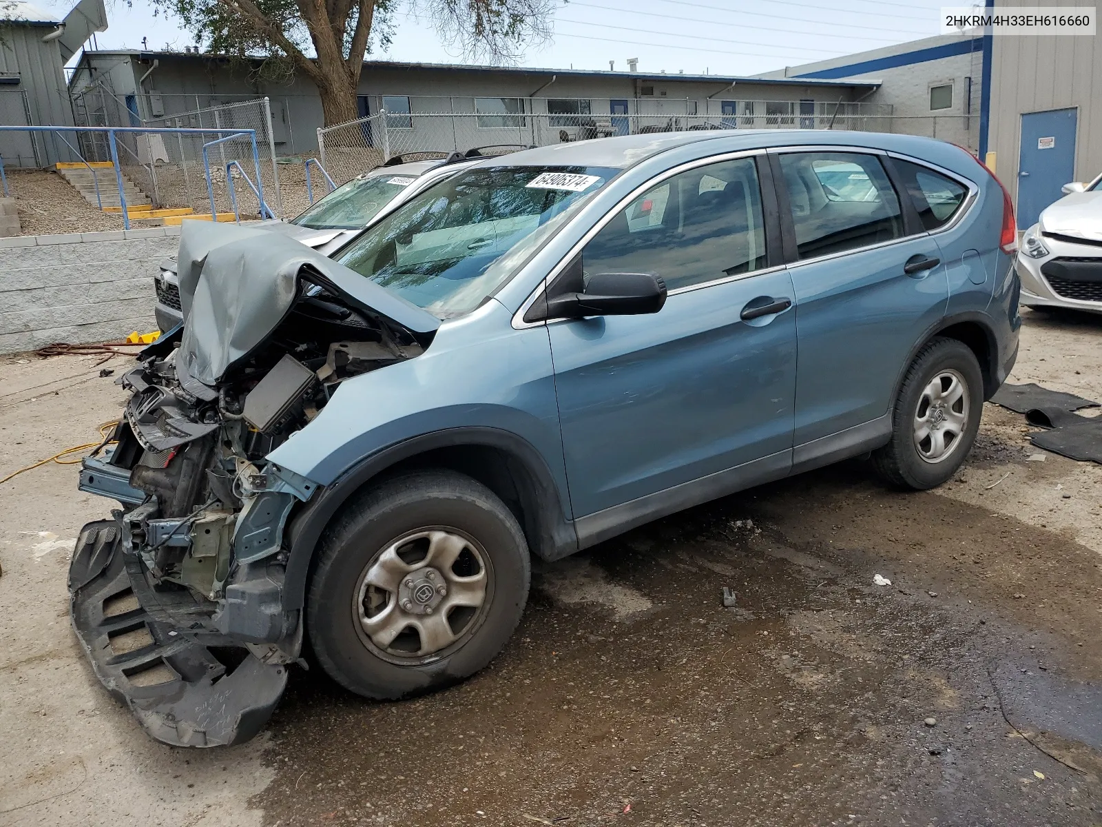 2014 Honda Cr-V Lx VIN: 2HKRM4H33EH616660 Lot: 64906374