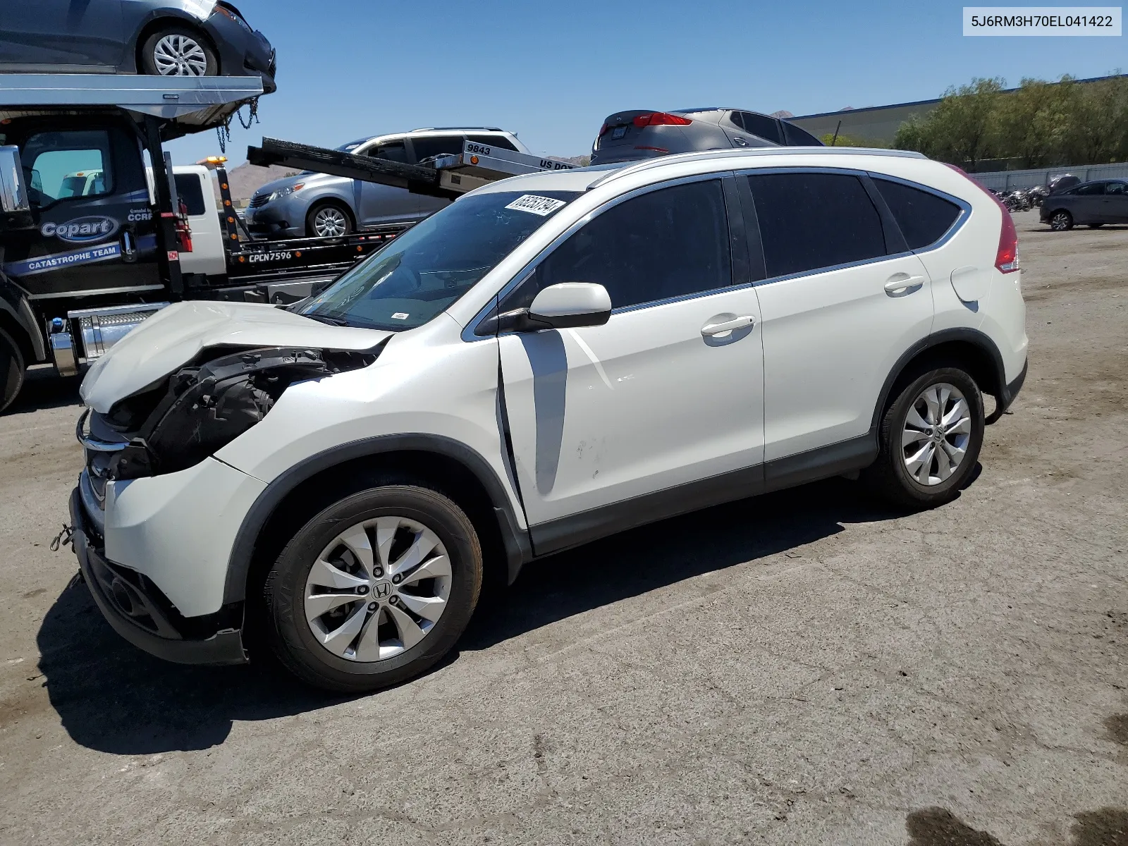 5J6RM3H70EL041422 2014 Honda Cr-V Exl