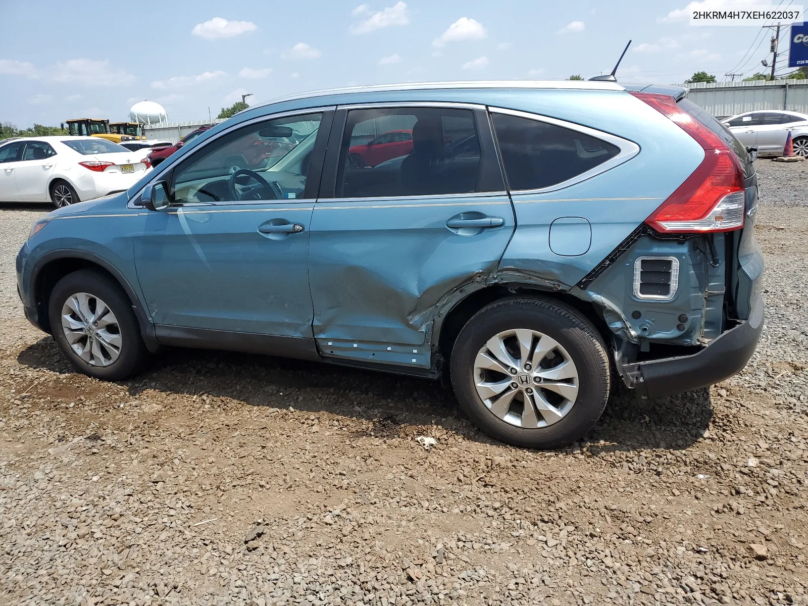 2HKRM4H7XEH622037 2014 Honda Cr-V Exl