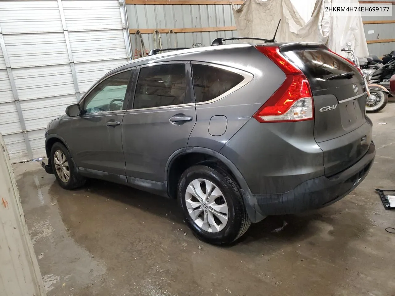 2014 Honda Cr-V Exl VIN: 2HKRM4H74EH699177 Lot: 65371304