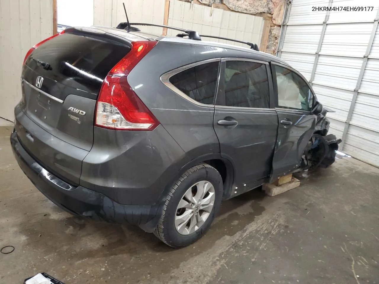 2HKRM4H74EH699177 2014 Honda Cr-V Exl