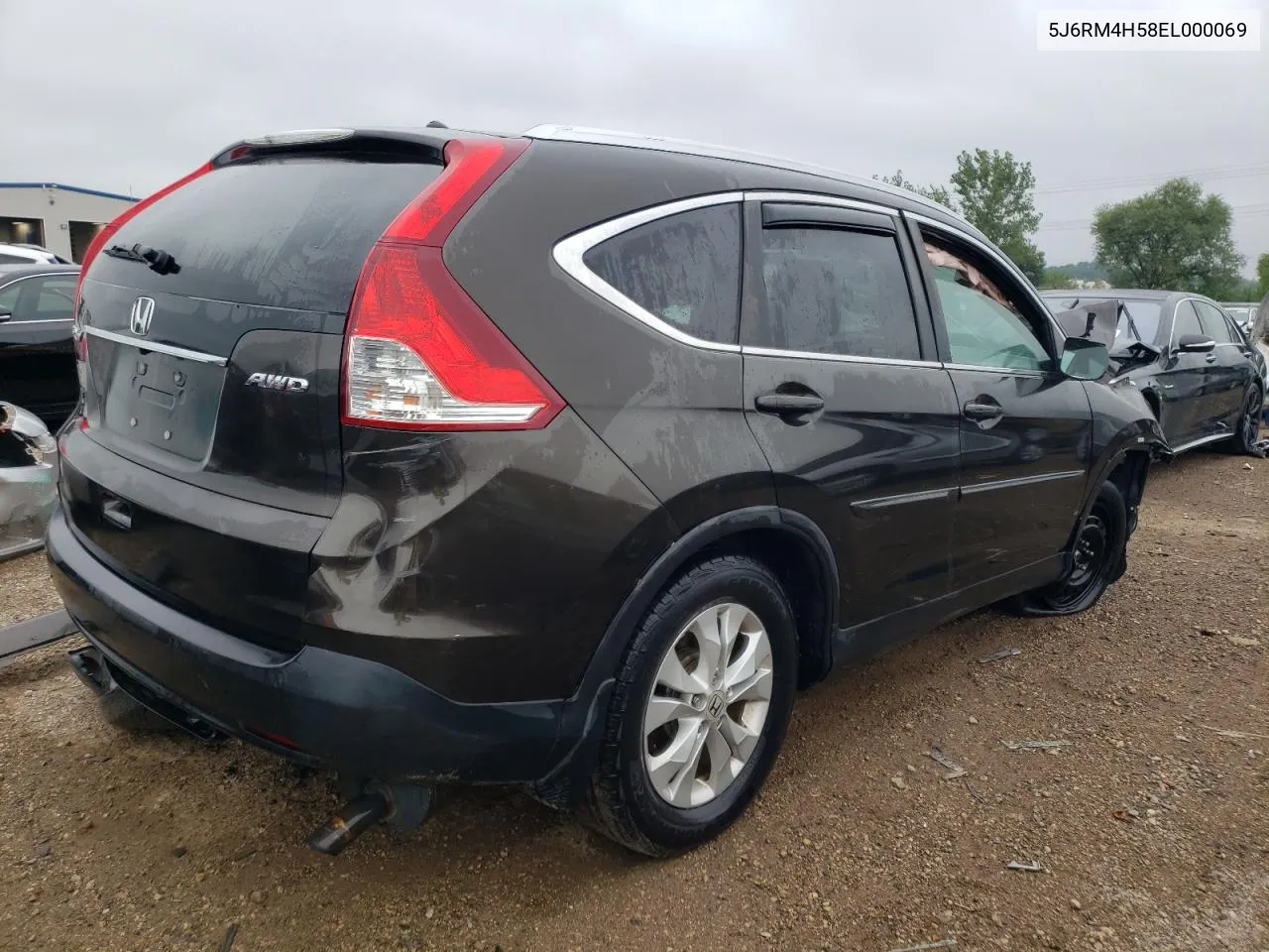 5J6RM4H58EL000069 2014 Honda Cr-V Ex