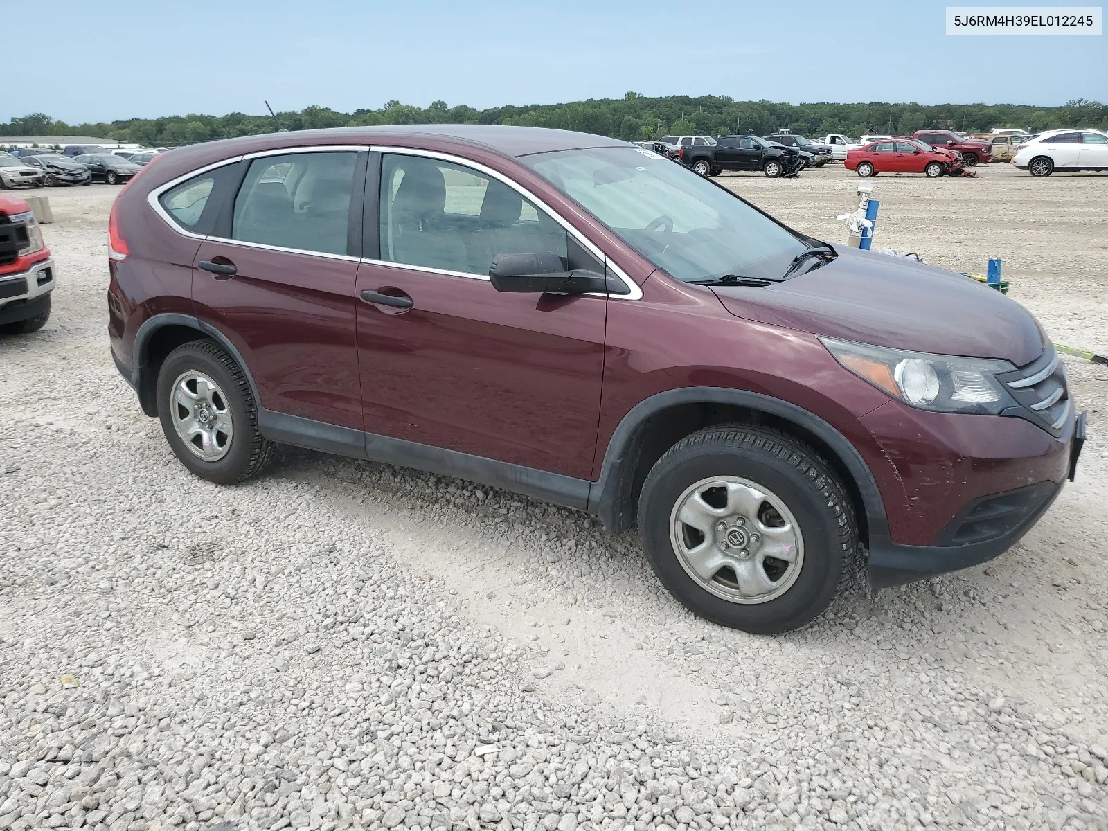 2014 Honda Cr-V Lx VIN: 5J6RM4H39EL012245 Lot: 65477484