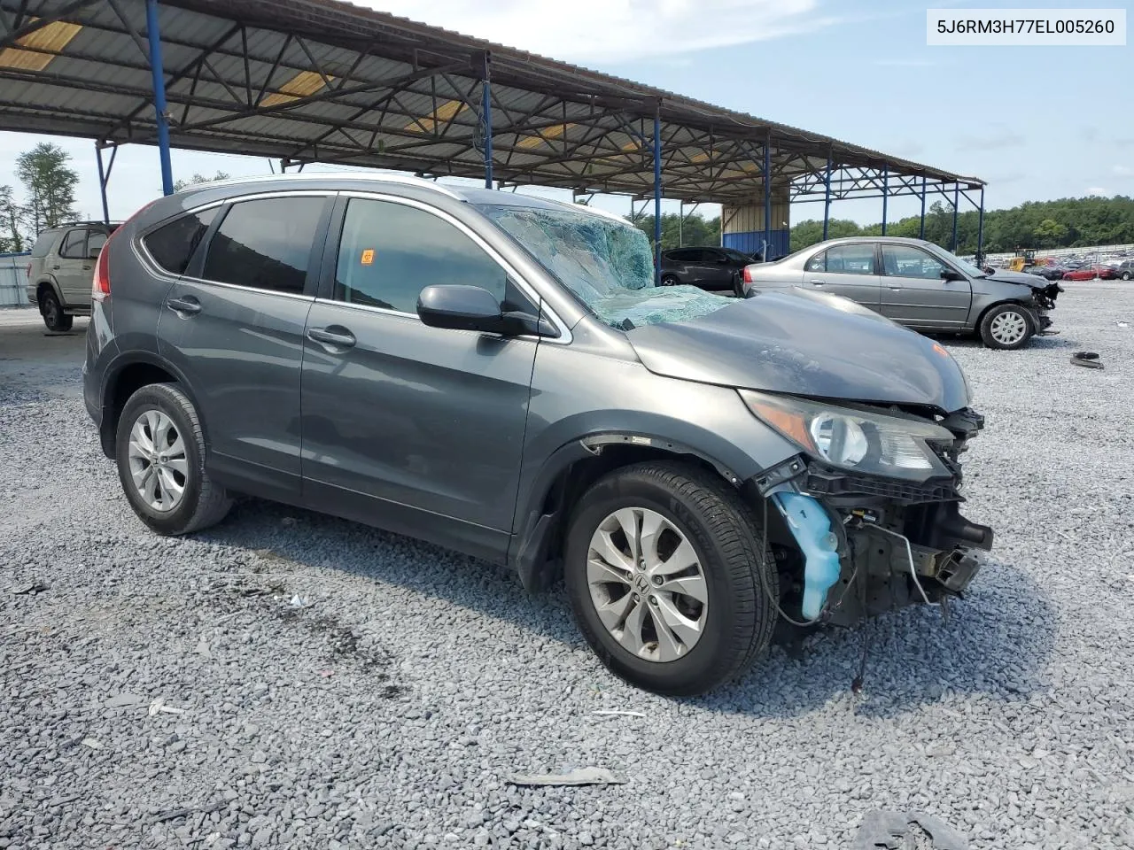 2014 Honda Cr-V Exl VIN: 5J6RM3H77EL005260 Lot: 66100564