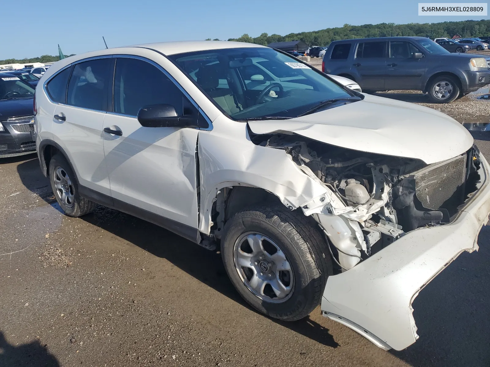 5J6RM4H3XEL028809 2014 Honda Cr-V Lx