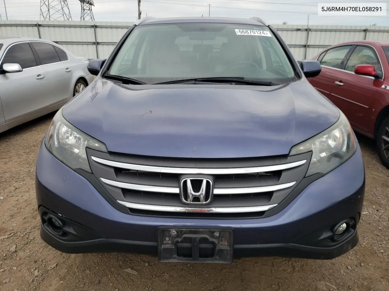 5J6RM4H70EL058291 2014 Honda Cr-V Exl