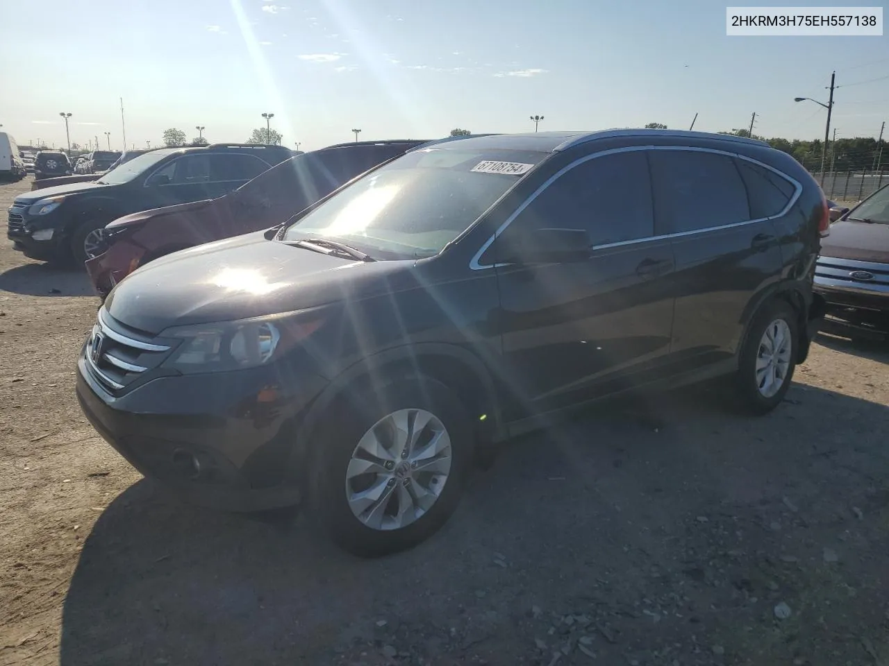 2014 Honda Cr-V Exl VIN: 2HKRM3H75EH557138 Lot: 67108754