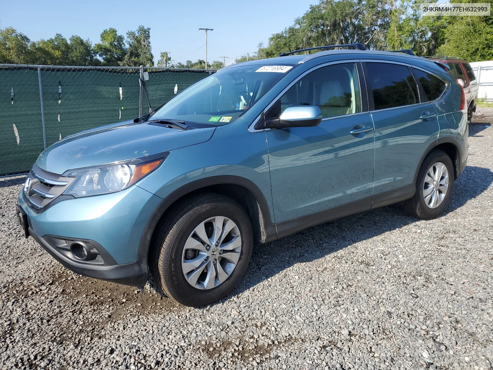 2HKRM4H77EH632993 2014 Honda Cr-V Exl