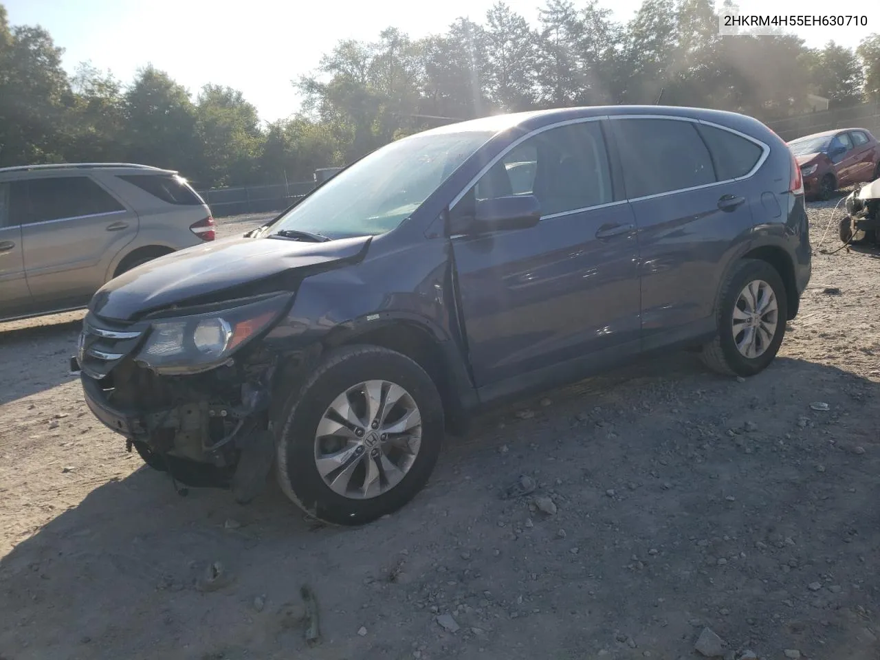 2HKRM4H55EH630710 2014 Honda Cr-V Ex