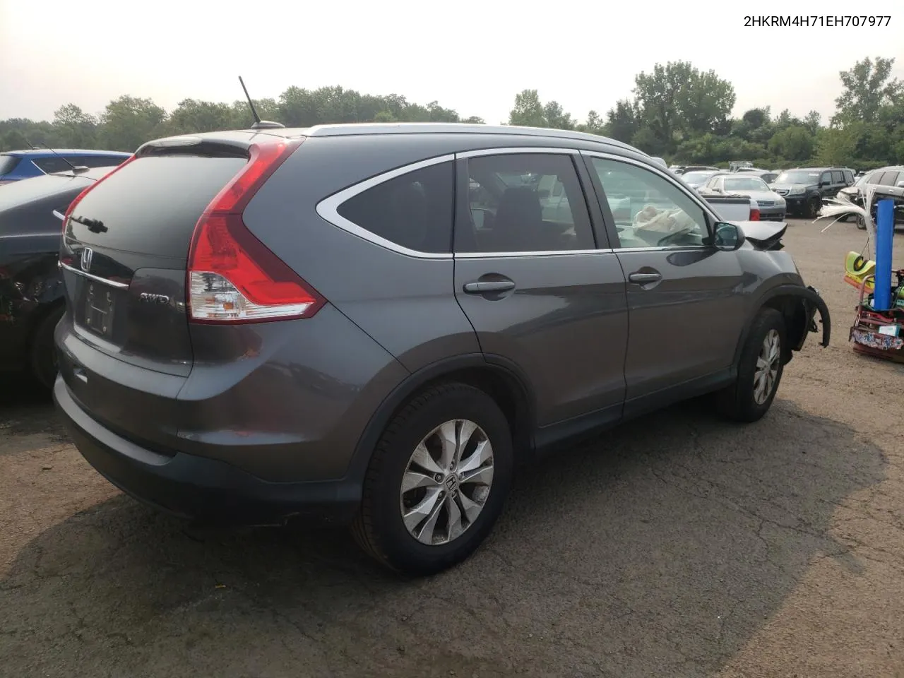 2014 Honda Cr-V Exl VIN: 2HKRM4H71EH707977 Lot: 67421884