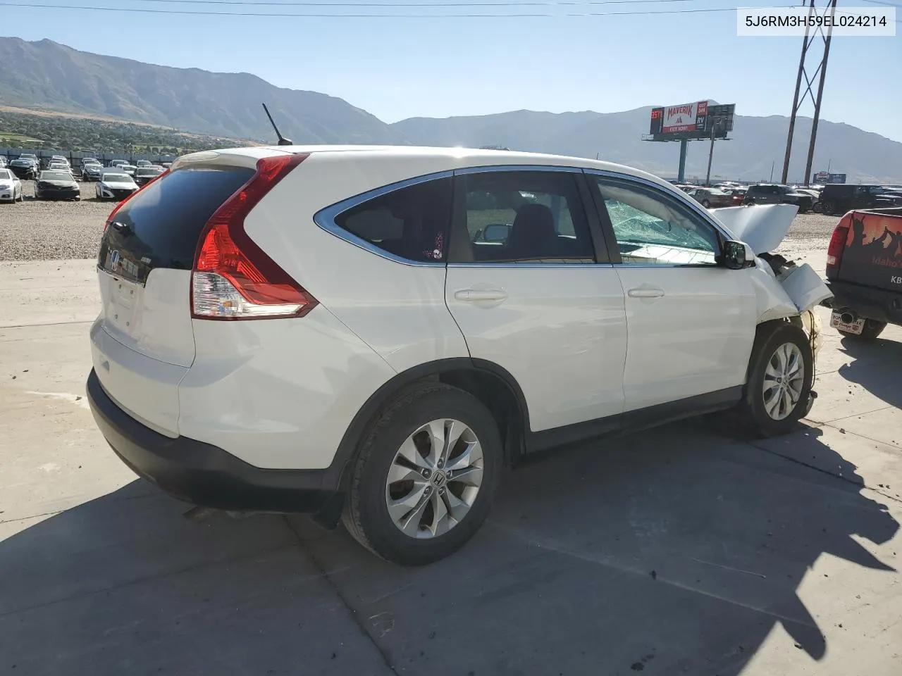 2014 Honda Cr-V Ex VIN: 5J6RM3H59EL024214 Lot: 67572354