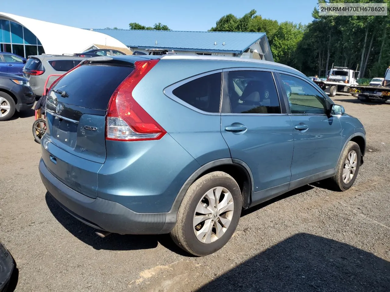 2HKRM4H70EH678620 2014 Honda Cr-V Exl