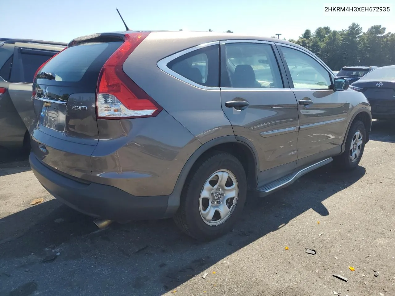 2014 Honda Cr-V Lx VIN: 2HKRM4H3XEH672935 Lot: 67628344