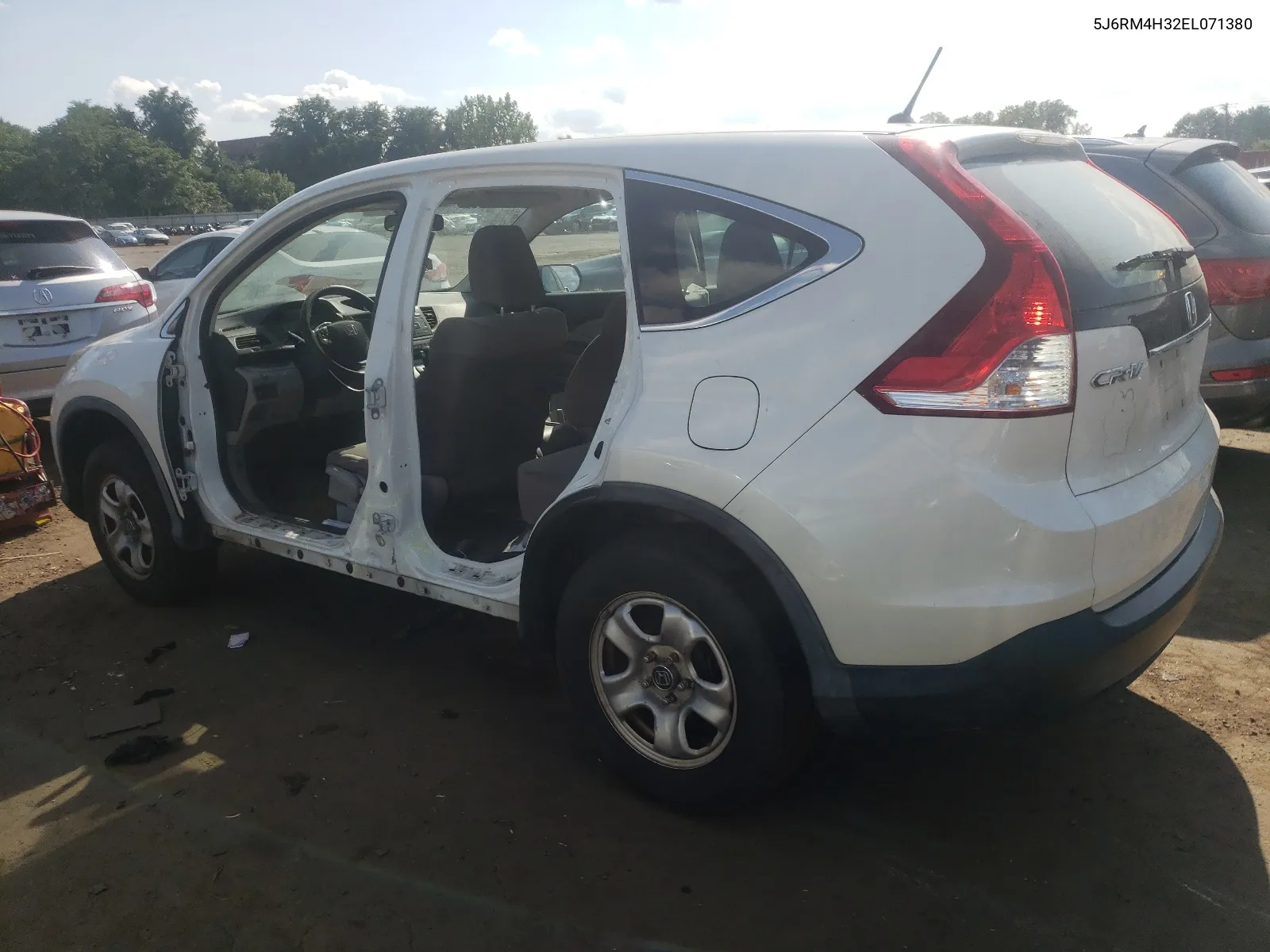 2014 Honda Cr-V Lx VIN: 5J6RM4H32EL071380 Lot: 67635684