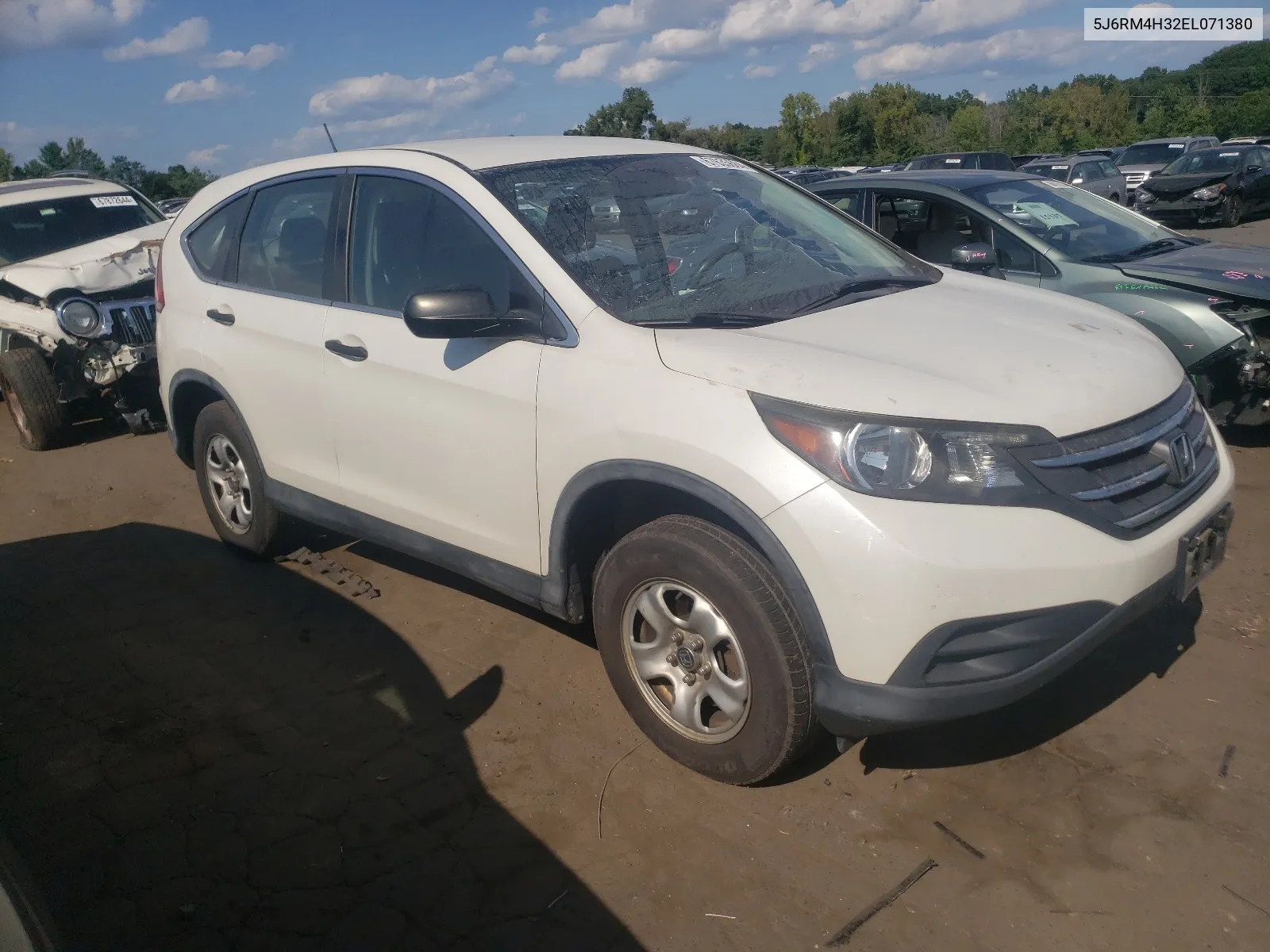 5J6RM4H32EL071380 2014 Honda Cr-V Lx