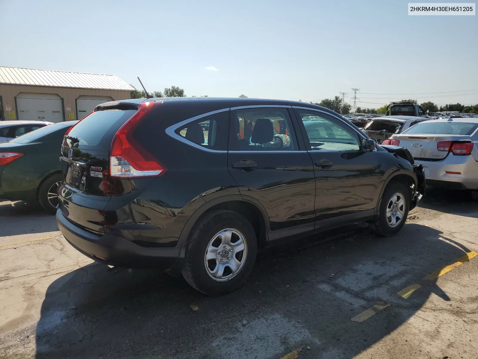 2014 Honda Cr-V Lx VIN: 2HKRM4H30EH651205 Lot: 67696694