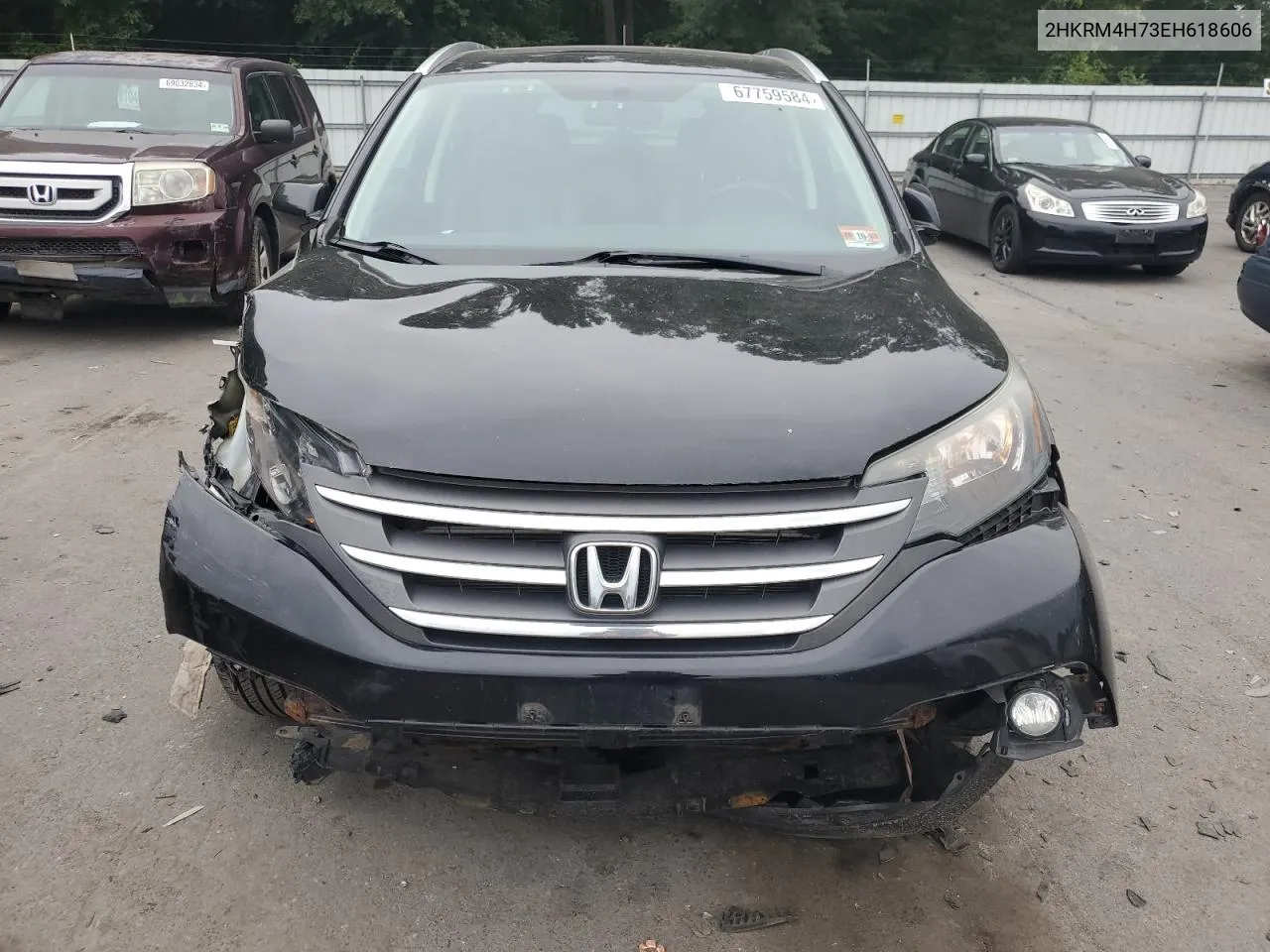 2HKRM4H73EH618606 2014 Honda Cr-V Exl