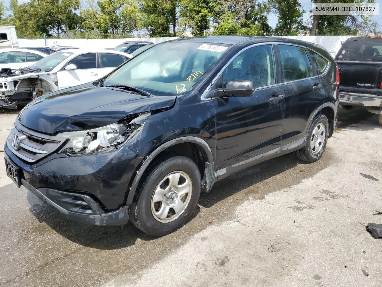 2014 Honda Cr-V Lx VIN: 5J6RM4H32EL107827 Lot: 67904654