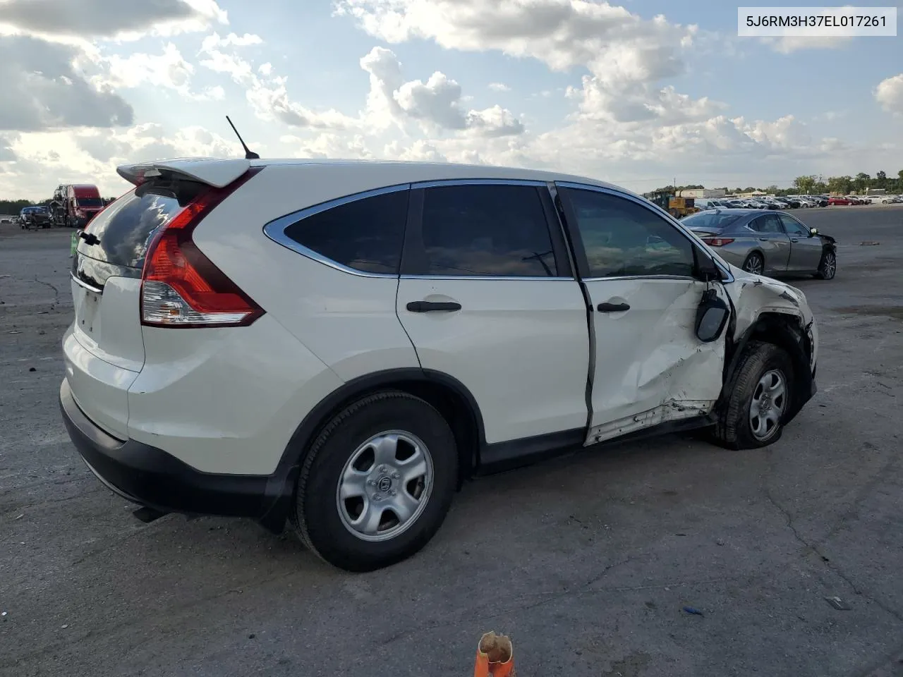 5J6RM3H37EL017261 2014 Honda Cr-V Lx